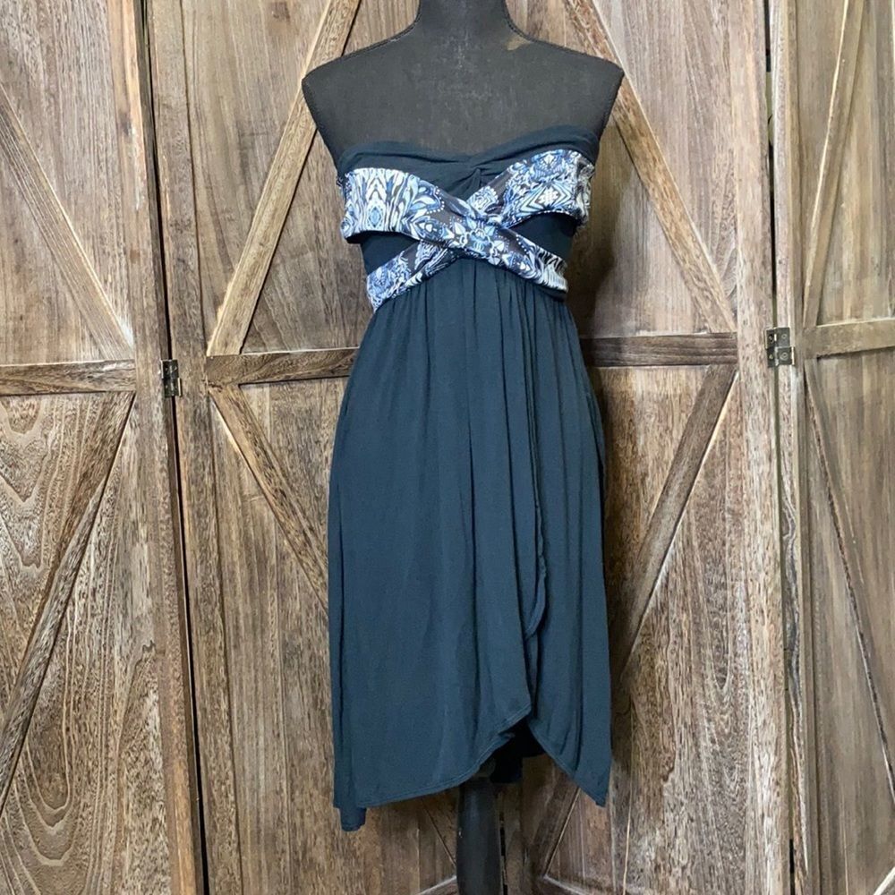 FREE PEOPLE strapless dress nwot